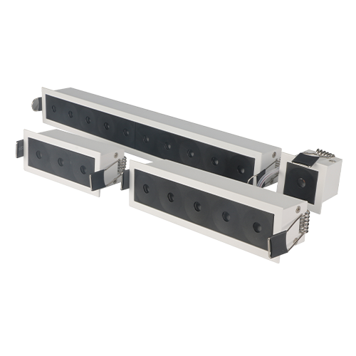 Multi-hole Recessed Linear Light